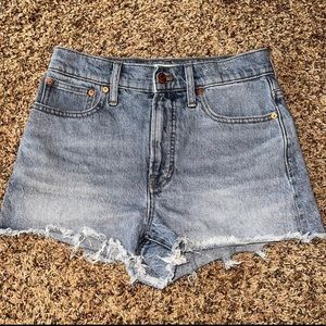Madewell denim shorts